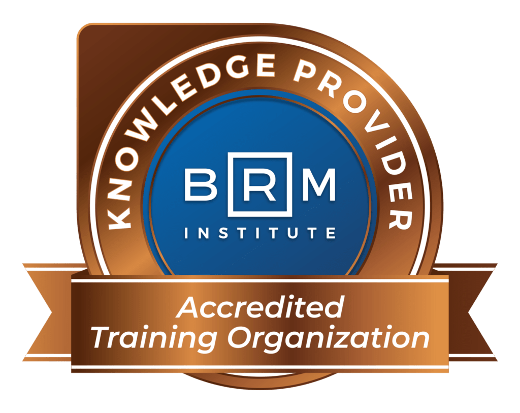 BRM Institute - Knowledge Provider Badge - Tier3 Training Organization