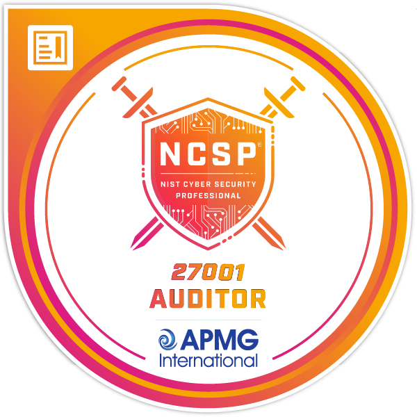 APMG NCSP 27001 Auditor Badge