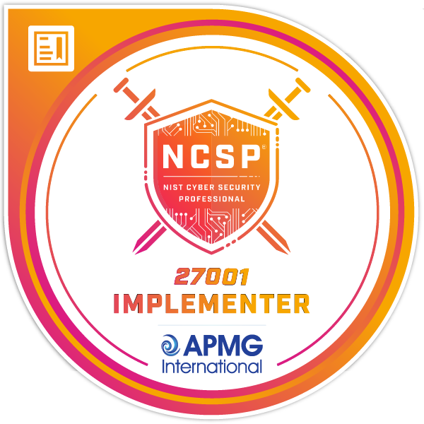 APMG NCSP27001 Implementer600PX