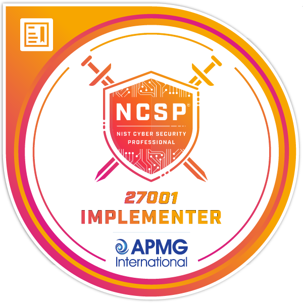 Cybersecurity 7 APMG NCSP27001 Implementer600PX