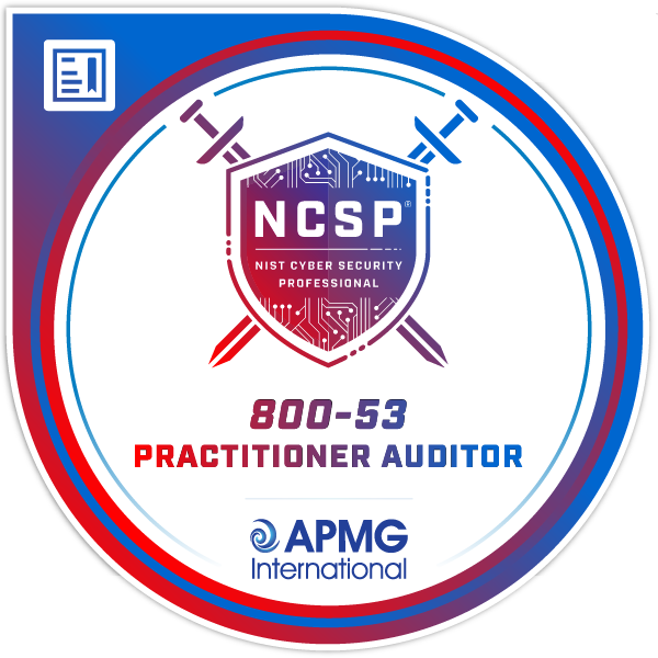 APMG-NCSP 800-53 Practitioner Auditor Badge