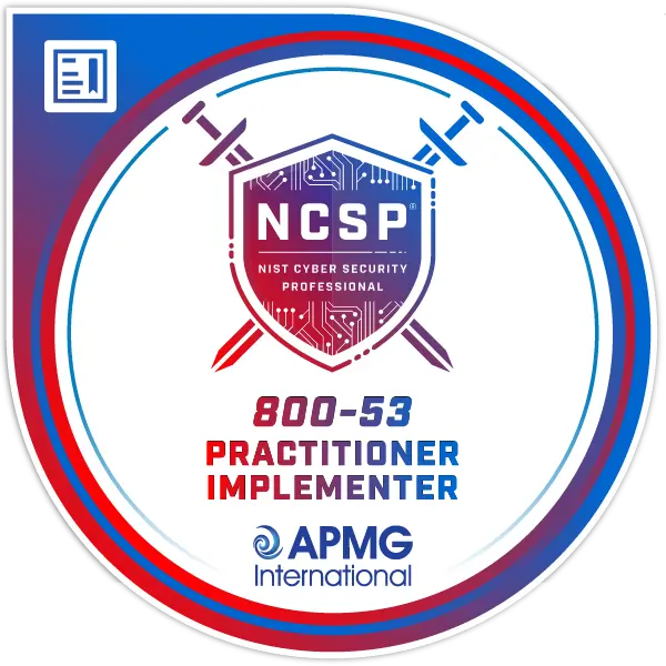 APMG NCSP 800-53 Practitioner Implementor Badge