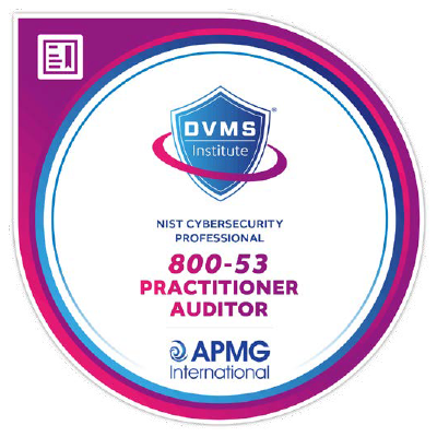 DVMS 800-53 Practitioner Auditor Badge