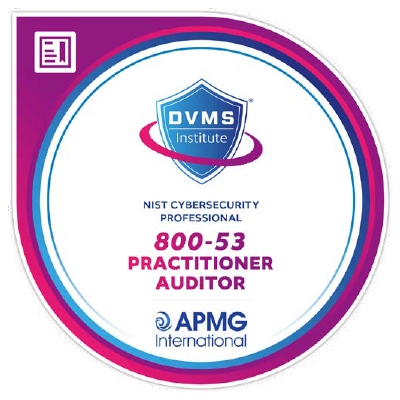 DVMS 800-53 Practitioner Auditor Badge